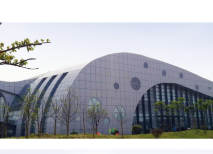 孟州会议中心外景网架工程